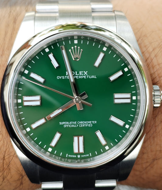 Rolex O.P. 41mm Verde