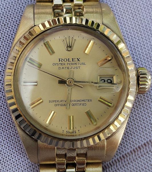 Rolex Ladies de oro